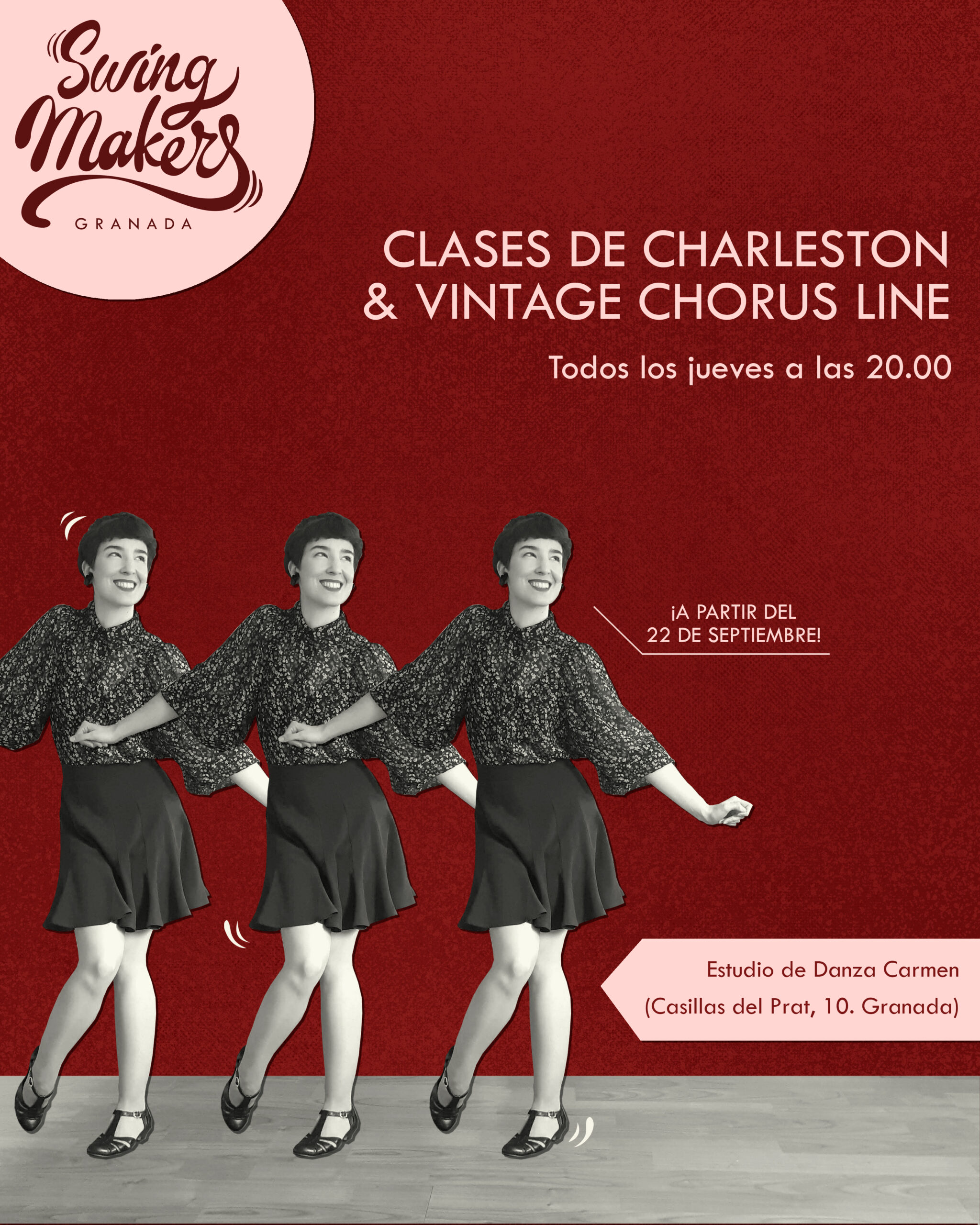 Lee más sobre el artículo Clase de Charleston & Vintage Chorus Line